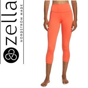 🆕️ NEW Zella Studio Lite Crop Leggings in Red Firelight, Size Small and Large